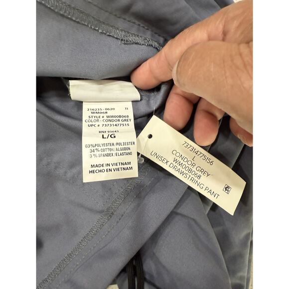 NWT lot of 2 Scrubstar Unisex Large Drawstring Medical Pants Bottoms Gray/Blue - Picture 6 of 6